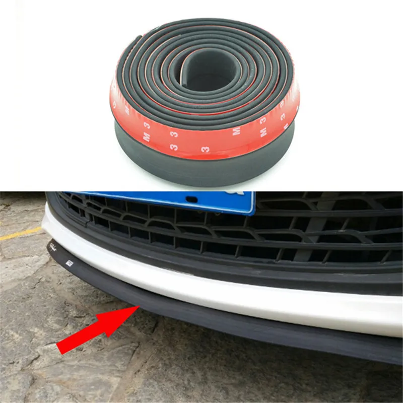 2.5M/ Roll 6.5cm Width Car Styling TPVC Lip Skirt Protector Car Scratch Resistant Rubber Bumpers Decorate High Qaulity Free Ship
2.5M/ Roll 6.5cm Width Car Styling TPVC Lip Skirt Protector Car Scratch Resistant Rubber Bumpers Decorate High Qaulity Free Ship