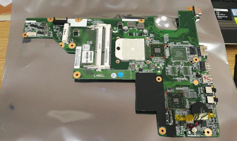 Материнская плата 646982-001 для ноутбука HP Compaq 435 635 CQ43 разъем S1 DDR3 | Компьютеры и офис