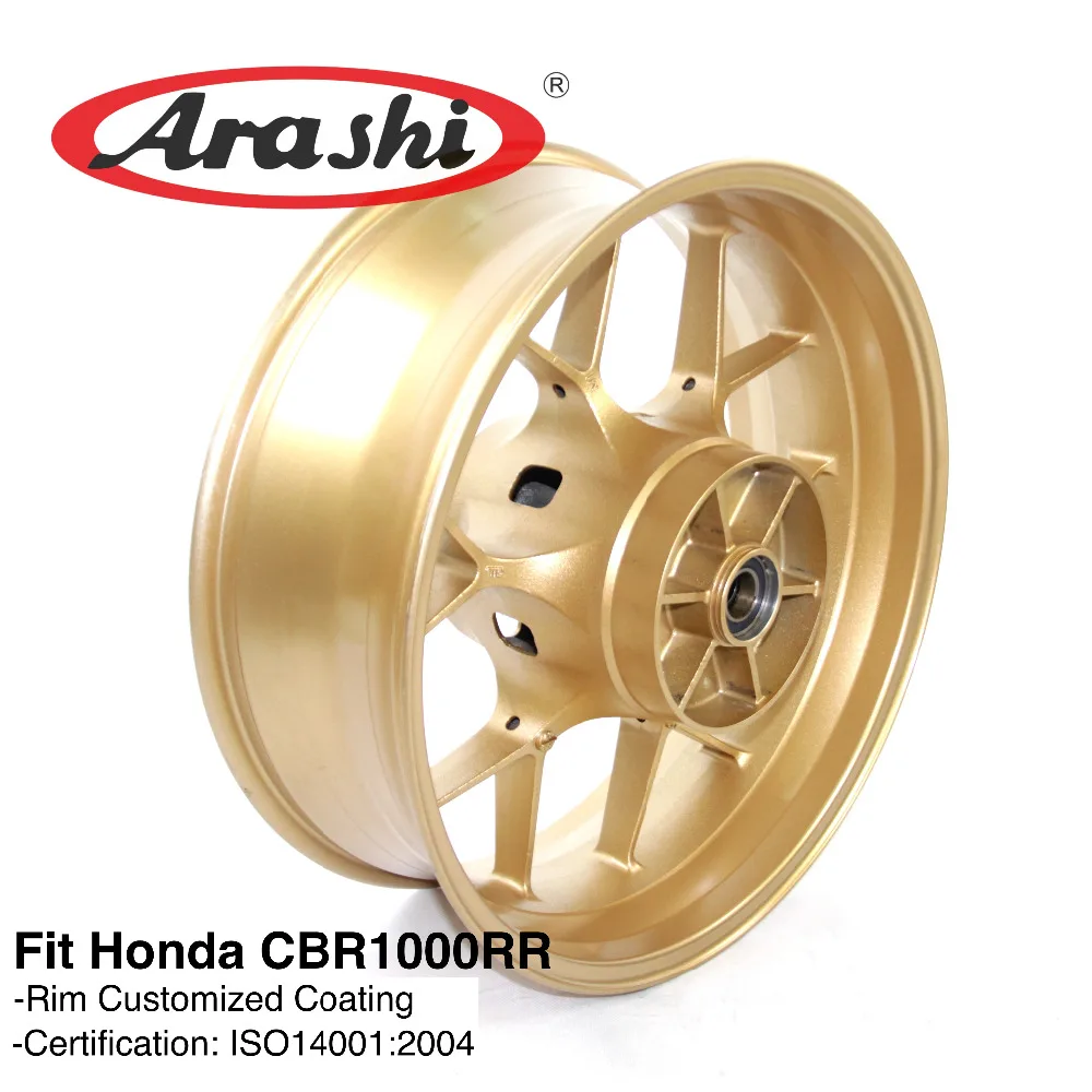 Arashi CBR1000RR 2006-2016 Rear Wheel Rim For HONDA CBR1000 CBR 1000 RR 2006 2007 2008 2009 2010 2011 2012 2013 2014 2015 2016
Arashi CBR1000RR 2006-2016 Rear Wheel Rim For HONDA CBR1000 CBR 1000 RR 2006 2007 2008 2009 2010 2011 2012 2013 2014 2015 2016