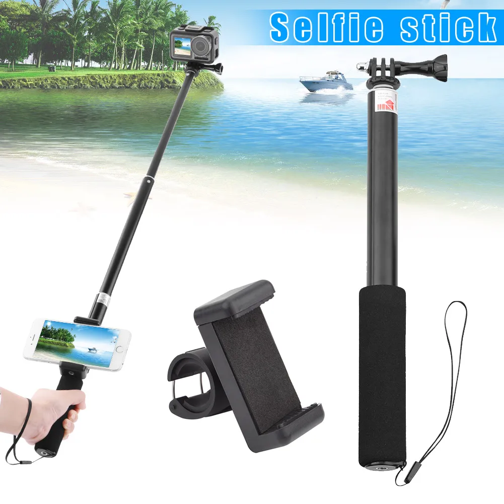 Selfie Stick Telescopic Bar Phone Mount Adapter for DJI OSMO GoPro Hero Camera EM88
Selfie Stick Telescopic Bar Phone Mount Adapter for DJI OSMO GoPro Hero Camera EM88
