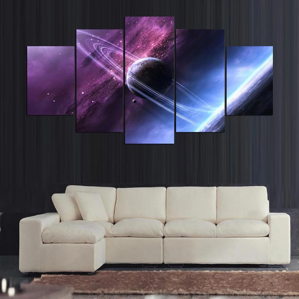 Modern Frames For Paintings Decor Canvas 5 Panel Space Galaxies Planets Landscape Art Prints Wall Modular Picture Kids Room Post
Modern Frames For Paintings Decor Canvas 5 Panel Space Galaxies Planets Landscape Art Prints Wall Modular Picture Kids Room Post