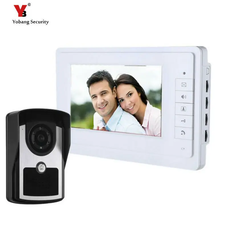 Yobang Security 7 inch Video intercom Door Phone System IR Camera Wired Door Bell System Outdoor Camera Calling Button Speaker
Yobang Security 7 inch Video intercom Door Phone System IR Camera Wired Door Bell System Outdoor Camera Calling Button Speaker