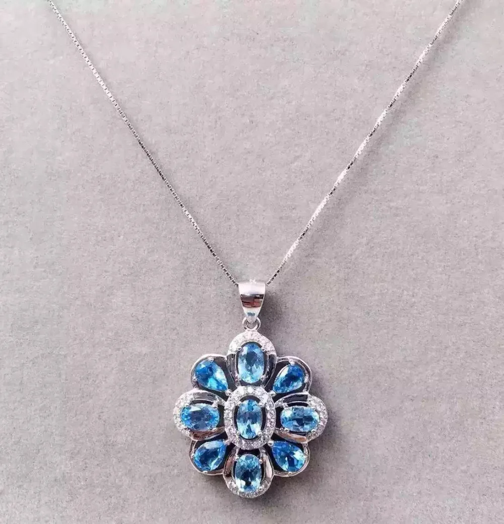 natural blue topaz pendant S925 silver Natural gemstone Pendant Necklace trendy Luxury big round Circle women gril jewelry
natural blue topaz pendant S925 silver Natural gemstone Pendant Necklace trendy Luxury big round Circle women gril jewelry