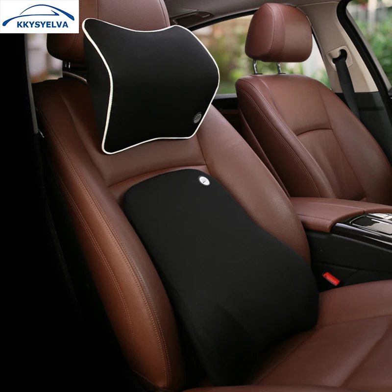 KKYSYELVA Memory Foam Lumbar Support Cushion For Car And Headrest Neck Pillow Kit Interior Accessories
KKYSYELVA Memory Foam Lumbar Support Cushion For Car And Headrest Neck Pillow Kit Interior Accessories