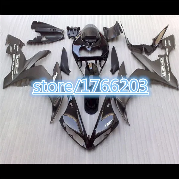 All Black for YZF-R1 04-06 YZF R1 YZFR1 R 1 YZF 1000 YZF1000 YZF-1000 04 05 06 2004 2005 2006 Full Fairing Kit BBF
All Black for YZF-R1 04-06 YZF R1 YZFR1 R 1 YZF 1000 YZF1000 YZF-1000 04 05 06 2004 2005 2006 Full Fairing Kit BBF