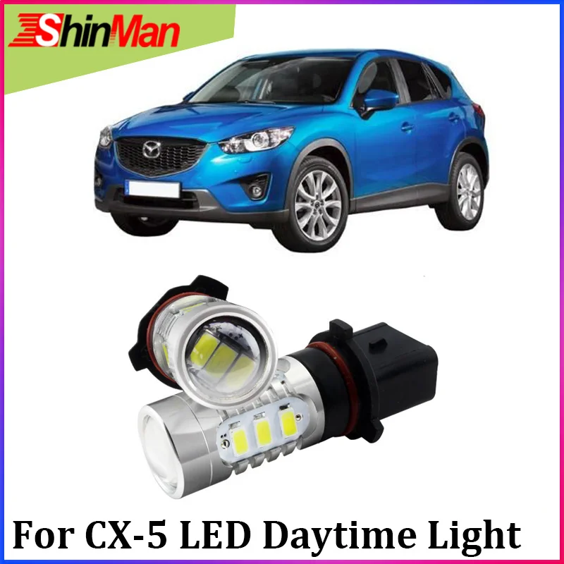 ShinMan 2pcs P13W CAR Light High Power Super Bright 5730 chip Nonpolarity LED Bulbs For Mazda CX-5 Daytime Running Light
ShinMan 2pcs P13W CAR Light High Power Super Bright 5730 chip Nonpolarity LED Bulbs For Mazda CX-5 Daytime Running Light