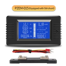 PZEM 015 200 в 50A тестер разряда батареи мощность SOC Сопротивление