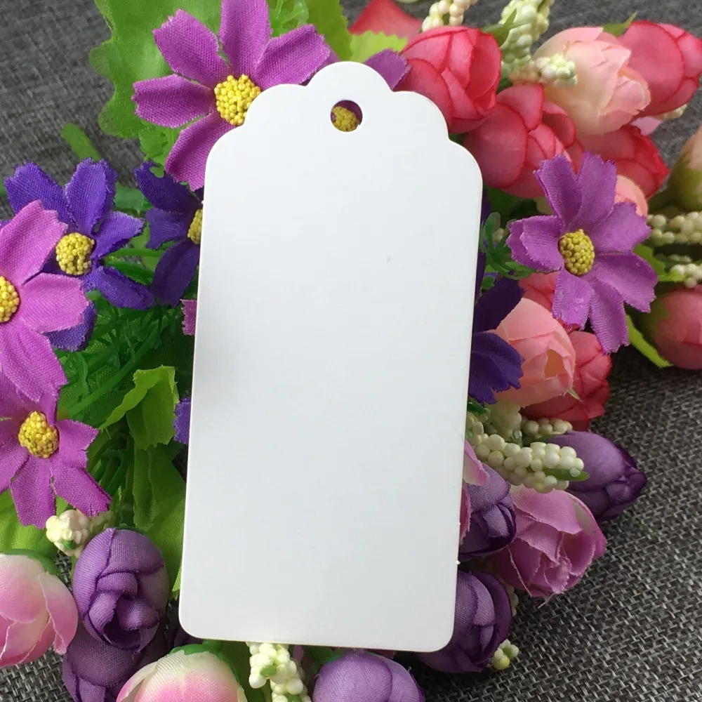 New Kraft Paper Gift Hang Tags 400PCS/Lot 9.5*4.5cm Retangle Scalloped Price Tag Mark For DIY Handmade Label Accept Custom Logo
New Kraft Paper Gift Hang Tags 400PCS/Lot 9.5*4.5cm Retangle Scalloped Price Tag Mark For DIY Handmade Label Accept Custom Logo