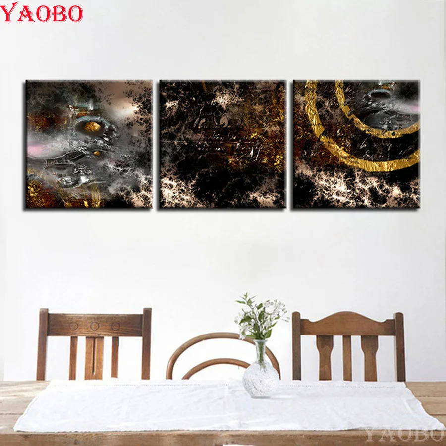 Diy Diamond Painting Cross Stitch Kit 3 Piece Black Abstract Exquisite Pattern Embroidery 5d Full square/round Mosaic picture
Diy Diamond Painting Cross Stitch Kit 3 Piece Black Abstract Exquisite Pattern Embroidery 5d Full square/round Mosaic picture