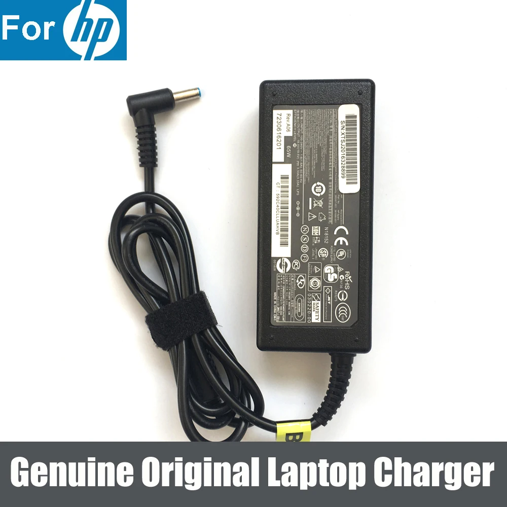 Original 65W AC Power Adapter Charger for HP Chromebook 14-x010nr 14-x010wm 14-x013dx Laptop
Original 65W AC Power Adapter Charger for HP Chromebook 14-x010nr 14-x010wm 14-x013dx Laptop