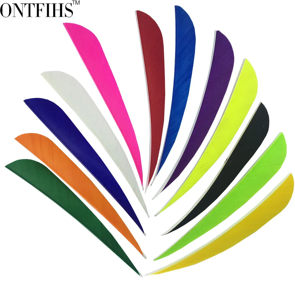 50pcs 4" Water Drop Fletching Feathers Archery Hunting Shooting Real Turkey Arrow Feather - 4INCH Parabolic Archery Feather
50pcs 4" Water Drop Fletching Feathers Archery Hunting Shooting Real Turkey Arrow Feather - 4INCH Parabolic Archery Feather