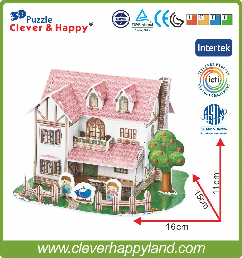 New 2014 Clever&Happy 3d puzzle blue bird child puzzle early learning toy adult drawings handmade model learning & education
New 2014 Clever&Happy 3d puzzle blue bird child puzzle early learning toy adult drawings handmade model learning & education