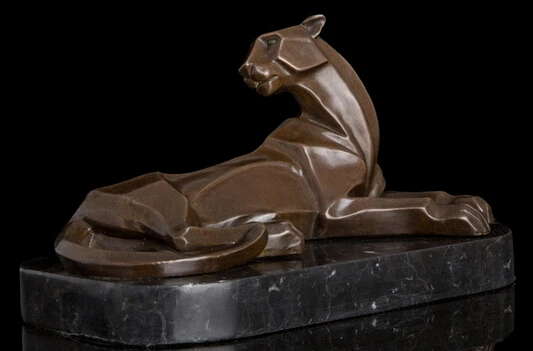 Copper decoration Fine Buddha Brass Art Nouveau decoration Leopard Cheetah animal figurines Abstract Bronze Statue Personality
Copper decoration Fine Buddha Brass Art Nouveau decoration Leopard Cheetah animal figurines Abstract Bronze Statue Personality