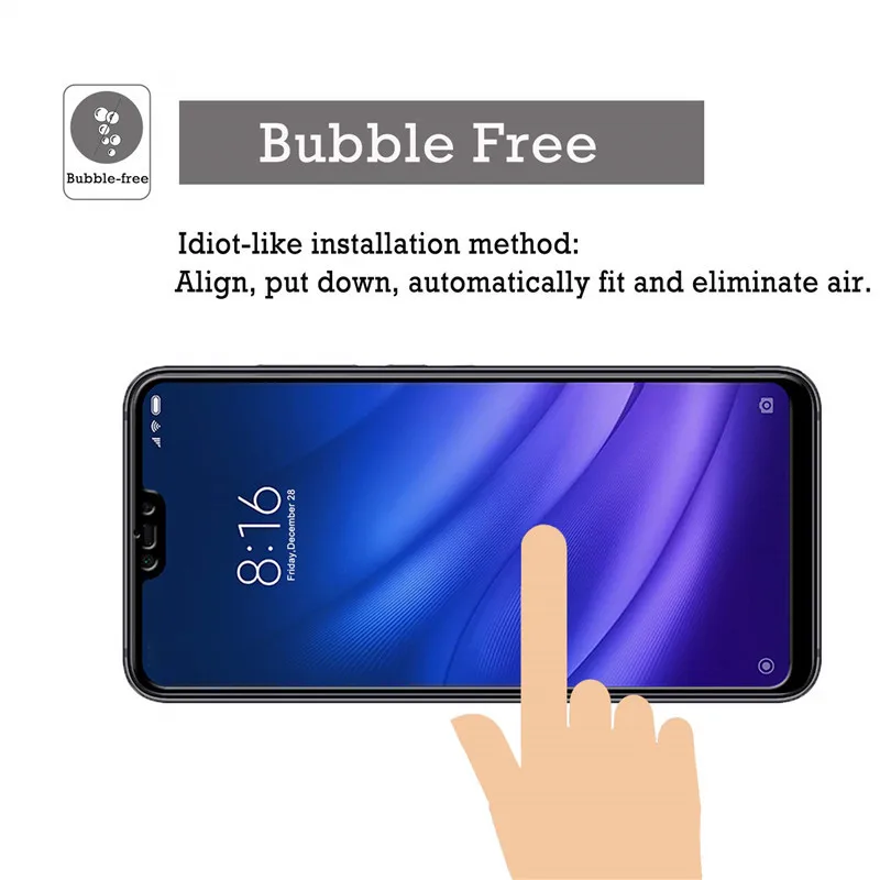 2 PCS Glass for Xiaomi mi8 Lite mi 8 mi8 Lite Tempered Glass 0.3mm 9H Full Cover Screen Protector Protective Glass for MI 8 Lite
2 PCS Glass for Xiaomi mi8 Lite mi 8 mi8 Lite Tempered Glass 0.3mm 9H Full Cover Screen Protector Protective Glass for MI 8 Lite
