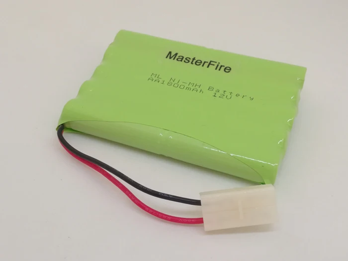 10PACK/LOT New MasterFire AA 12V 1800MAH Ni-MH Rechargable Battery NiMH Batteries Pack with plug
10PACK/LOT New MasterFire AA 12V 1800MAH Ni-MH Rechargable Battery NiMH Batteries Pack with plug