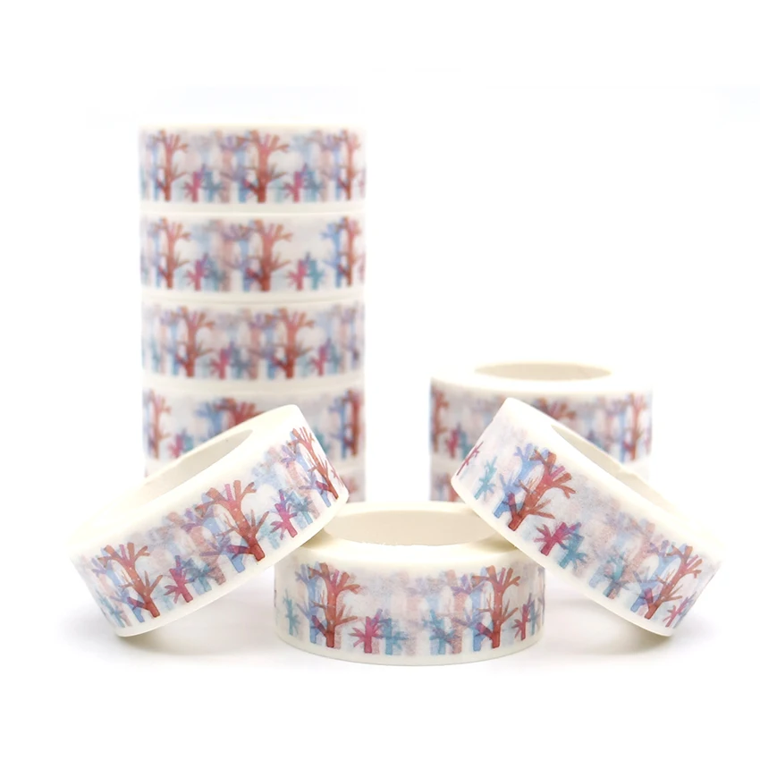 10m*15mm Creative Watercolor Pattern Washi Tape Diy Decoration Scrapbooking Planner Masking Tape Adhesive Tape Kawaii Stationery
10m*15mm Creative Watercolor Pattern Washi Tape Diy Decoration Scrapbooking Planner Masking Tape Adhesive Tape Kawaii Stationery