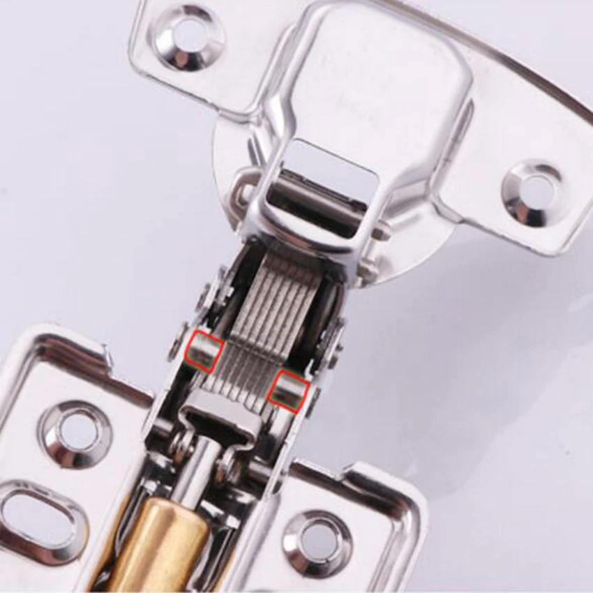 1pcs 201 stainless steel furniture hinge, soft close, Brass buffer, hydraulic hinge full overlay
1pcs 201 stainless steel furniture hinge, soft close, Brass buffer, hydraulic hinge full overlay