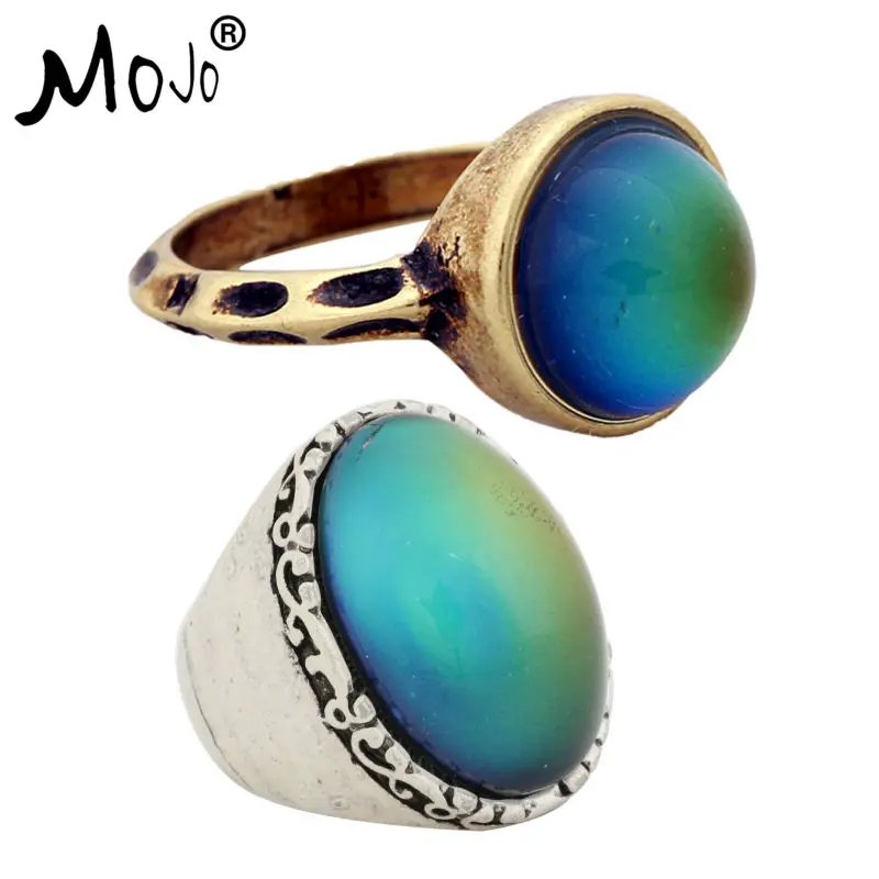 2PCS Vintage Bohemia Retro Color Change Mood Ring Emotion Feeling Changeable Ring Temperature Control Ring for Women RG002-RS026
2PCS Vintage Bohemia Retro Color Change Mood Ring Emotion Feeling Changeable Ring Temperature Control Ring for Women RG002-RS026