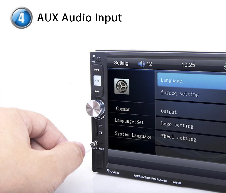 7 Inch MP5 Player Mirror Link Screen Stereo 2DIN Car Radio FM USB TF Touch Screen Bluetooth With Camera Mirror For Android Phone
7 Inch MP5 Player Mirror Link Screen Stereo 2DIN Car Radio FM USB TF Touch Screen Bluetooth With Camera Mirror For Android Phone