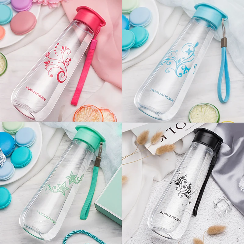 520ML Creative Sports Water Bottle with Cover One hand direct drinking Bpa Free Cute Leak Proof Plastic Bottle
520ML Creative Sports Water Bottle with Cover One hand direct drinking Bpa Free Cute Leak Proof Plastic Bottle