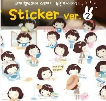 Free ship!1lot=10set(100pc)! DIY album Scrapbooking sticker / Biscuit Girl Second Series / 10 in / cute cartoon stickers
Free ship!1lot=10set(100pc)! DIY album Scrapbooking sticker / Biscuit Girl Second Series / 10 in / cute cartoon stickers