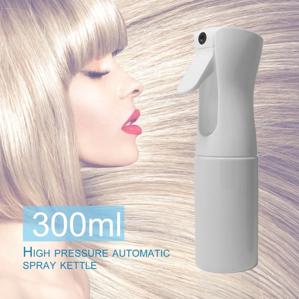 300ml High Pressure Water Spray Bottle Continuous Sprayer Cosmetic Moisture For Salon Barbers Hairdressing Tool | Бытовая техника