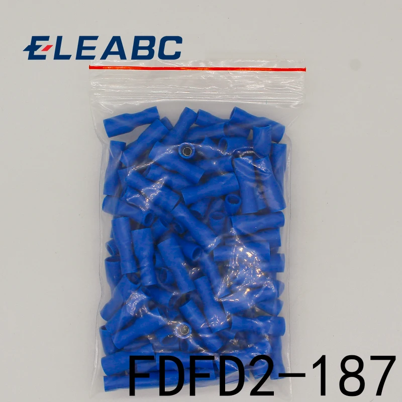 FDFD2-187 FDFD2.5-187 женский изолированный Электрический обжим терминал для 1,5-2,5 мм2 разъемы 100 шт./упак. кабель провода разъем FDFD
FDFD2-187 FDFD2.5-187 женский изолированный Электрический обжим терминал для 1,5-2,5 мм2 разъемы 100 шт./упак. кабель провода разъем FDFD