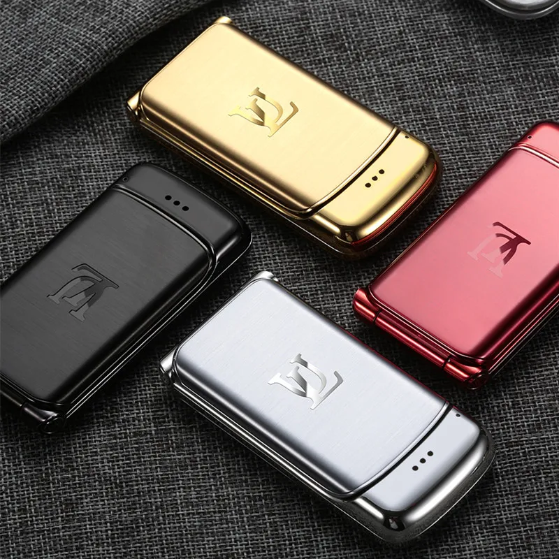 Ulcool V9 Luxury Clamshell Mini Flip Cellphones Metal Design With 1.54 Inch FM MP3 Bluetooth Dialer Anti-Lost Mobile Phone
Ulcool V9 Luxury Clamshell Mini Flip Cellphones Metal Design With 1.54 Inch FM MP3 Bluetooth Dialer Anti-Lost Mobile Phone