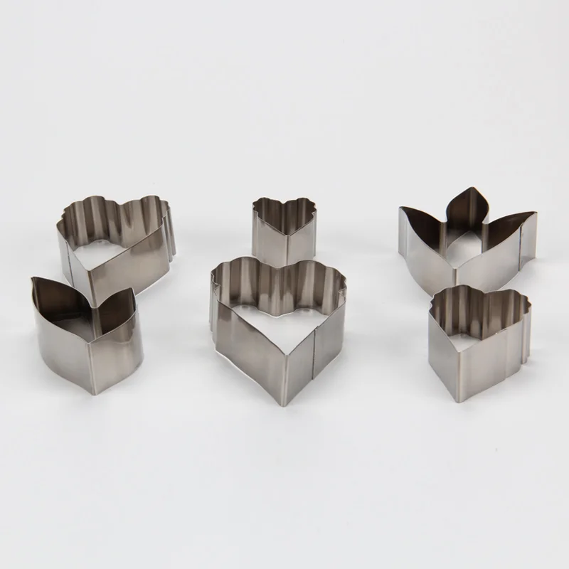 (6sets/Lot)Free Shipping High Quality 6pcs Stainless Steel Different Flowers and Leaves Shape Cookie Cutters Set
(6sets/Lot)Free Shipping High Quality 6pcs Stainless Steel Different Flowers and Leaves Shape Cookie Cutters Set