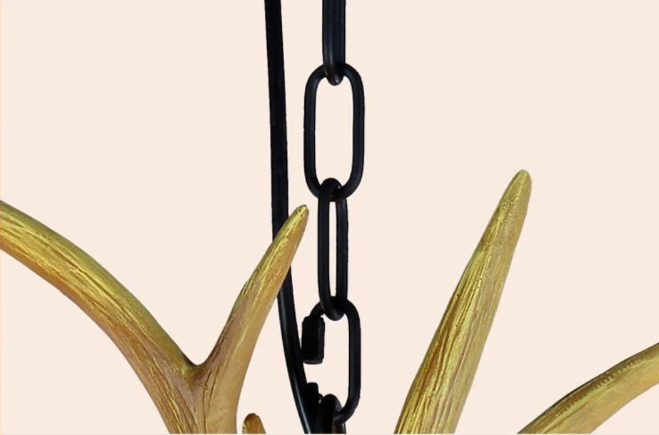 Europe Country 6 Heads American Retro Chandelier Light Resin Deer Horn Antler Glass Lampshade Decoration, E27 110-220V
Europe Country 6 Heads American Retro Chandelier Light Resin Deer Horn Antler Glass Lampshade Decoration, E27 110-220V
