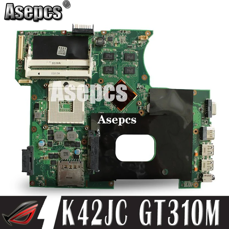 Asepcs K42JC материнская плата для ноутбука For Asus K42JC K42J A42J K42J X42j A40J K42 тестовая оригинальная материнская плата GT310M
Asepcs K42JC материнская плата для ноутбука For Asus K42JC K42J A42J K42J X42j A40J K42 тестовая оригинальная материнская плата GT310M