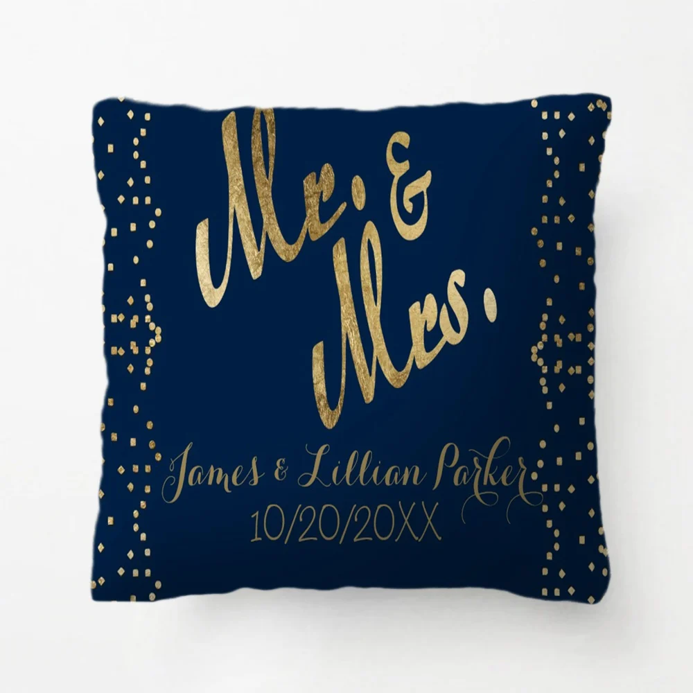 Искусственный золотой свадебный декоративный чехол с изображением мистера и миссис монограммы, наволочка для подушки, индивидуальный пода...
Искусственный золотой свадебный декоративный чехол с изображением мистера и миссис монограммы, наволочка для подушки, индивидуальный пода...