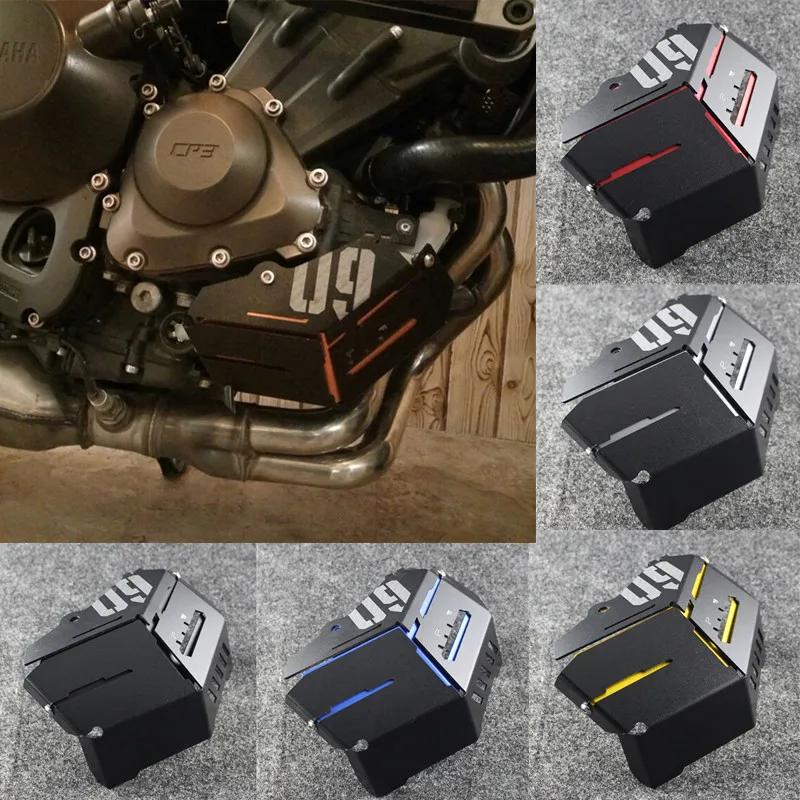 Боковая защита радиатора Yamaha MT09 FZ09, защитная крышка резервуара для восстановления охлаждающей жидкости, Защитная крышка для YAMAHA MT09 FZ09 2013 2014 ...
Боковая защита радиатора Yamaha MT09 FZ09, защитная крышка резервуара для восстановления охлаждающей жидкости, Защитная крышка для YAMAHA MT09 FZ09 2013 2014 ...