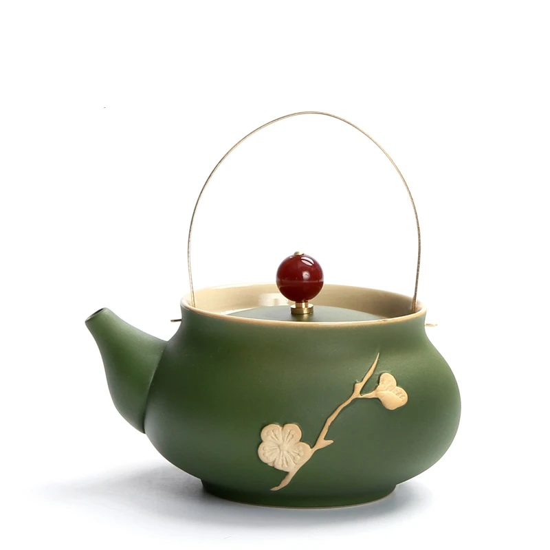 PINNY Japanese Style Crude Pottery Tea Pot Vintage Ceramic Tea Kettle Handpainted Kung Fu Tea Set High Quality Antique Teapots
PINNY Japanese Style Crude Pottery Tea Pot Vintage Ceramic Tea Kettle Handpainted Kung Fu Tea Set High Quality Antique Teapots