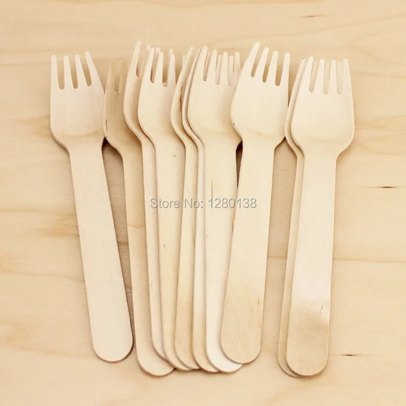 500pcs Decorative Tableware Wooden Spoon Knife Fork Disposable Cutlery Utensils for Wedding Party Supplies
500pcs Decorative Tableware Wooden Spoon Knife Fork Disposable Cutlery Utensils for Wedding Party Supplies