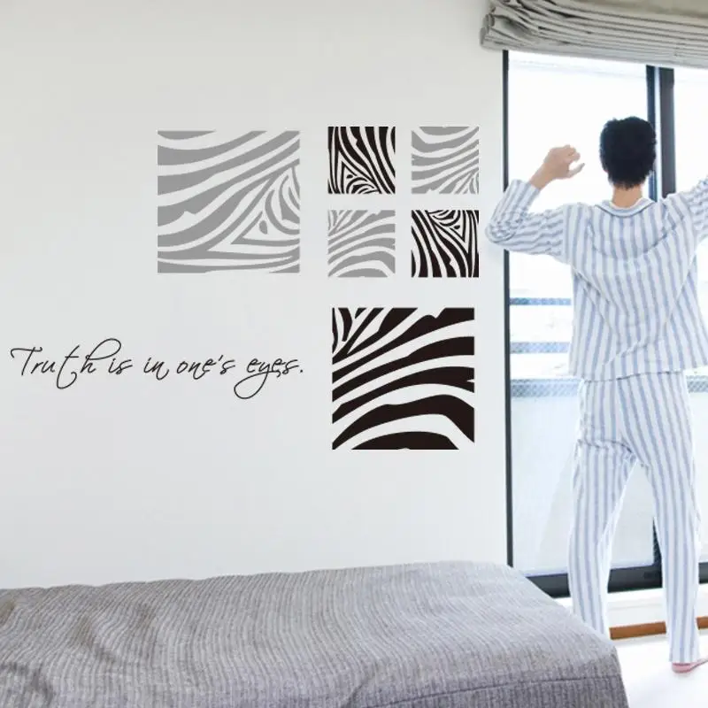 New Design fashion art home decoration Zebra Pattern Wall sticker Creative removable Vinyl Cheap house decor decals
New Design fashion art home decoration Zebra Pattern Wall sticker Creative removable Vinyl Cheap house decor decals