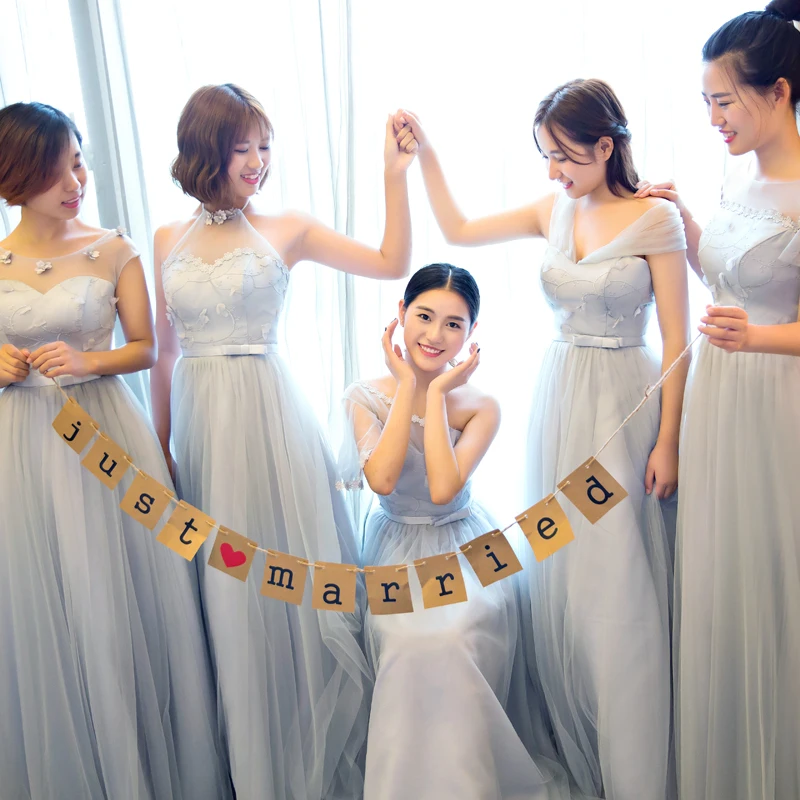 2017 new Bridesmaid Dresses plus size stock cheap grey silver long chiffon sexy romantic sister simple elegant fashion JYX889CH
2017 new Bridesmaid Dresses plus size stock cheap grey silver long chiffon sexy romantic sister simple elegant fashion JYX889CH