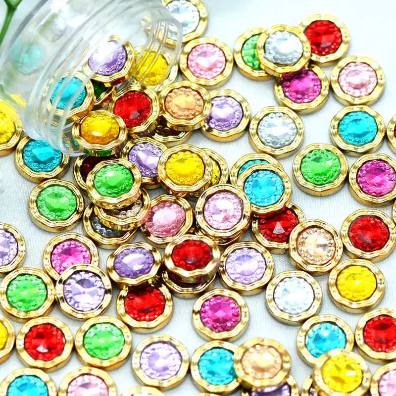 11mm 30PCS Mixed Color Round Acrylic Rhinestone Button Cabochons|Scrapbooking Embellishments Buttons|DIY Crafting Supplies
11mm 30PCS Mixed Color Round Acrylic Rhinestone Button Cabochons|Scrapbooking Embellishments Buttons|DIY Crafting Supplies