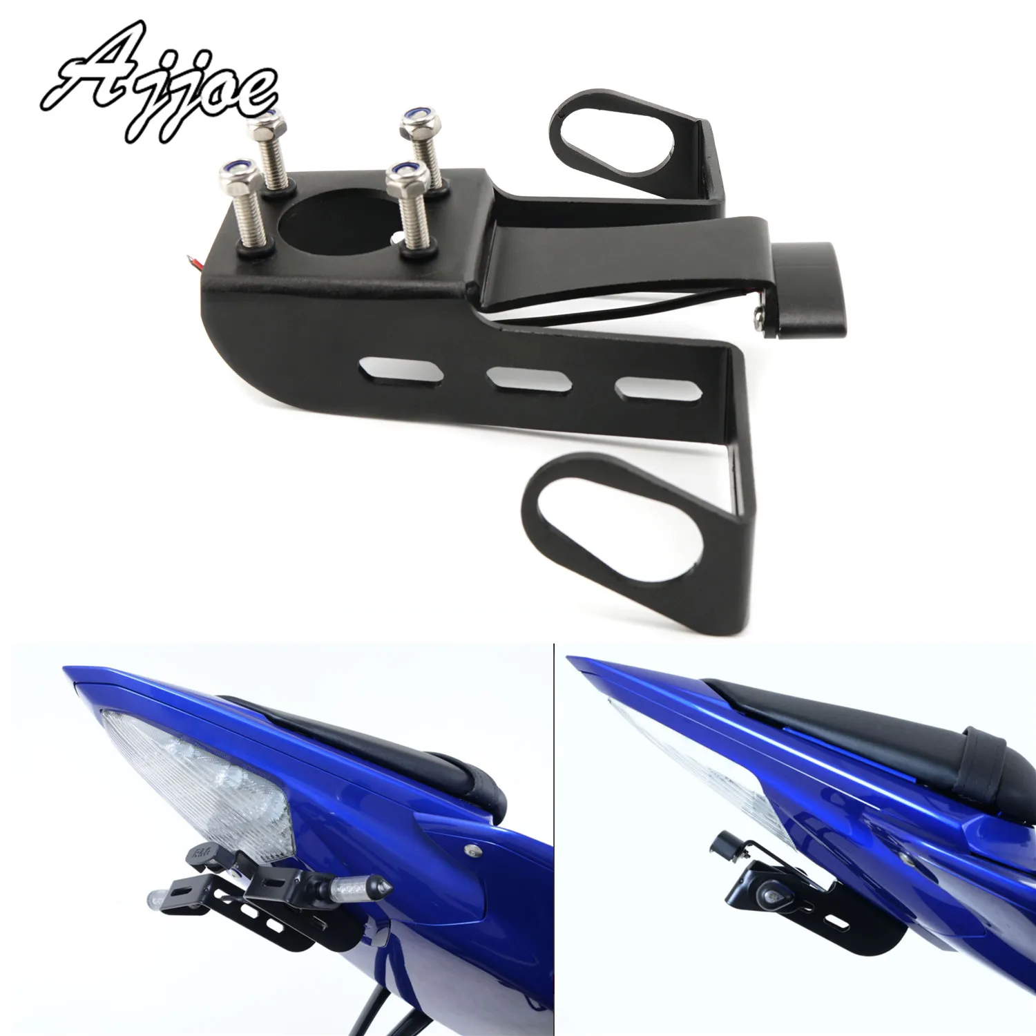 Motorcycle License Plate Holder License Bracket Tail Tidy For Yamaha YZFR6 YZF-R6 YZF R6 2006-2016 Black
Motorcycle License Plate Holder License Bracket Tail Tidy For Yamaha YZFR6 YZF-R6 YZF R6 2006-2016 Black