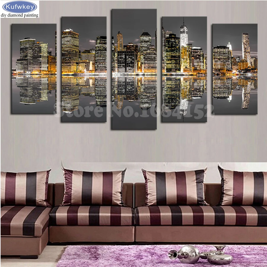 5PCS Handicrafts Building Reflection 5D Diy Diamond Painting Cross Stitch City Views Diamond embroidery Mosaic Europe Home Decor
5PCS Handicrafts Building Reflection 5D Diy Diamond Painting Cross Stitch City Views Diamond embroidery Mosaic Europe Home Decor