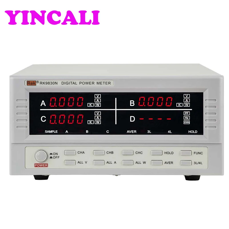 RK9830N Three-phase Intelligent Digital Power Meter Intelligent Electric Quantity Measuring Instrument Wide Measuring Range
RK9830N Three-phase Intelligent Digital Power Meter Intelligent Electric Quantity Measuring Instrument Wide Measuring Range