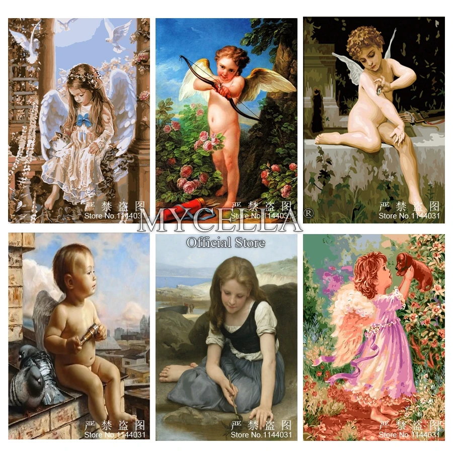 5D Diy Diamond Painting Cross Stitch Angel baby Diamond Mosaic Sets Home Decor Full Round Diamond Embroidery Girl Wall Stickers
5D Diy Diamond Painting Cross Stitch Angel baby Diamond Mosaic Sets Home Decor Full Round Diamond Embroidery Girl Wall Stickers