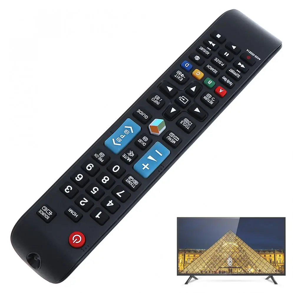 Black Universal TV Remote Control with Long Transmission Distance for Samsung AA59-00581A HDTV LED Smart TV
Black Universal TV Remote Control with Long Transmission Distance for Samsung AA59-00581A HDTV LED Smart TV