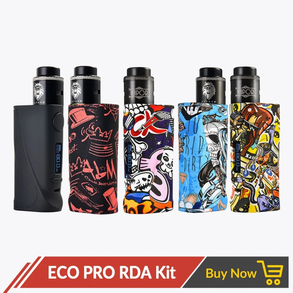 Vapor Storm ECO Pro Vape Kit TC Box Mod Variable Power 80W Lion Airflow Control for 510 Thread RDA Electronic Cigarette Vape Kit
Vapor Storm ECO Pro Vape Kit TC Box Mod Variable Power 80W Lion Airflow Control for 510 Thread RDA Electronic Cigarette Vape Kit