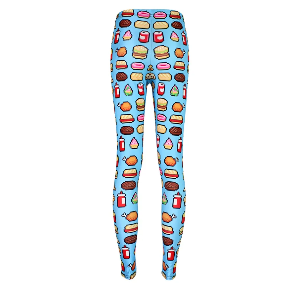 Elastic Casual Pants 3D Digital Printing Blue American fast food Pattern Women Leggings 7 sizes Fitness Clothing Free Shipping
Elastic Casual Pants 3D Digital Printing Blue American fast food Pattern Women Leggings 7 sizes Fitness Clothing Free Shipping