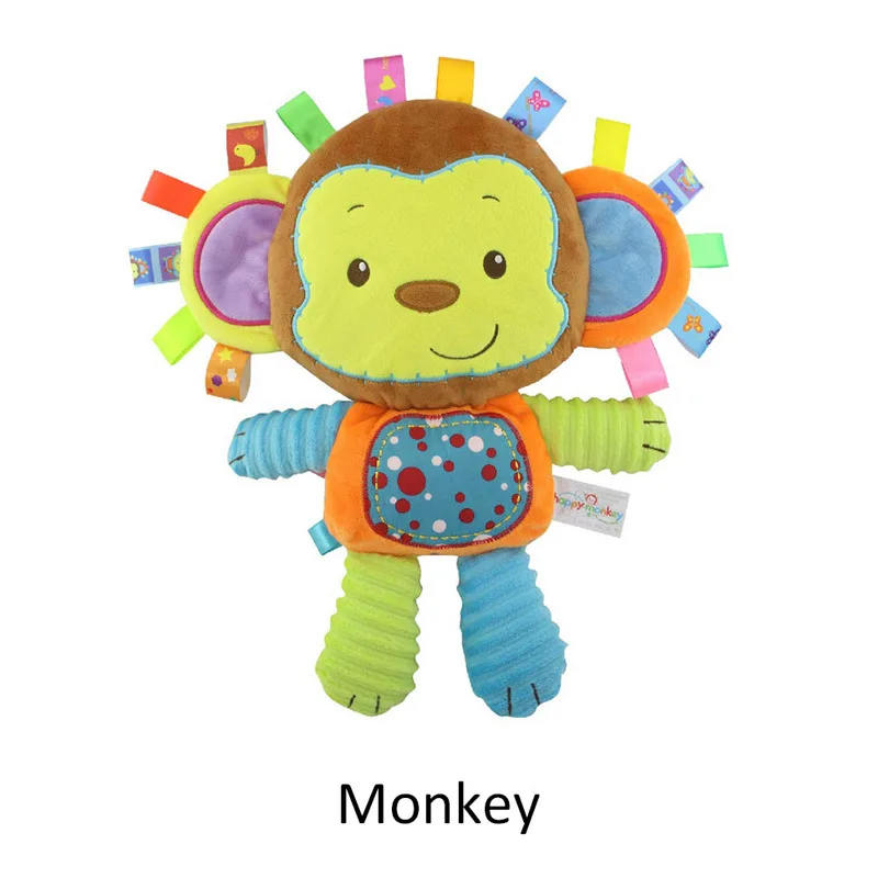 0-12 month Baby Cute Plush Rattle Stuffed Animal Infant Educational Learning Toys Gift for Toddler Children
0-12 month Baby Cute Plush Rattle Stuffed Animal Infant Educational Learning Toys Gift for Toddler Children