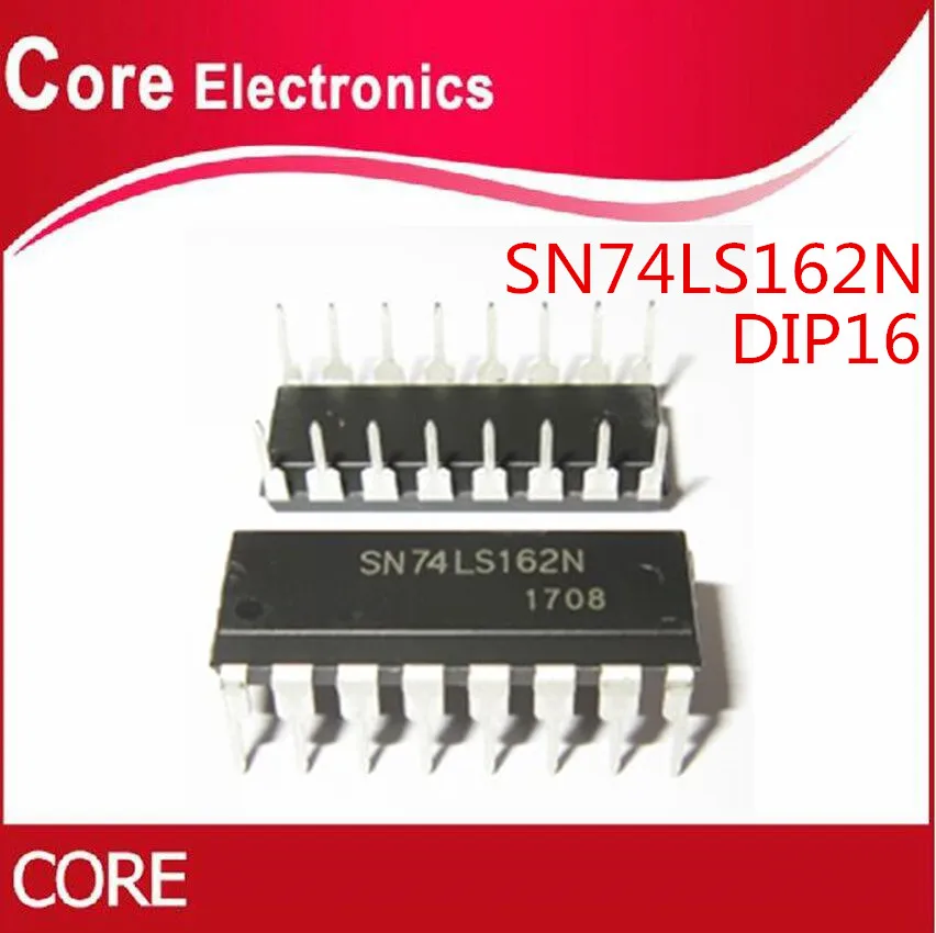 100 шт./лот Новый SN74LS162N 74LS162 DIP 16 и оригинальный IC|Интегральные схемы| |