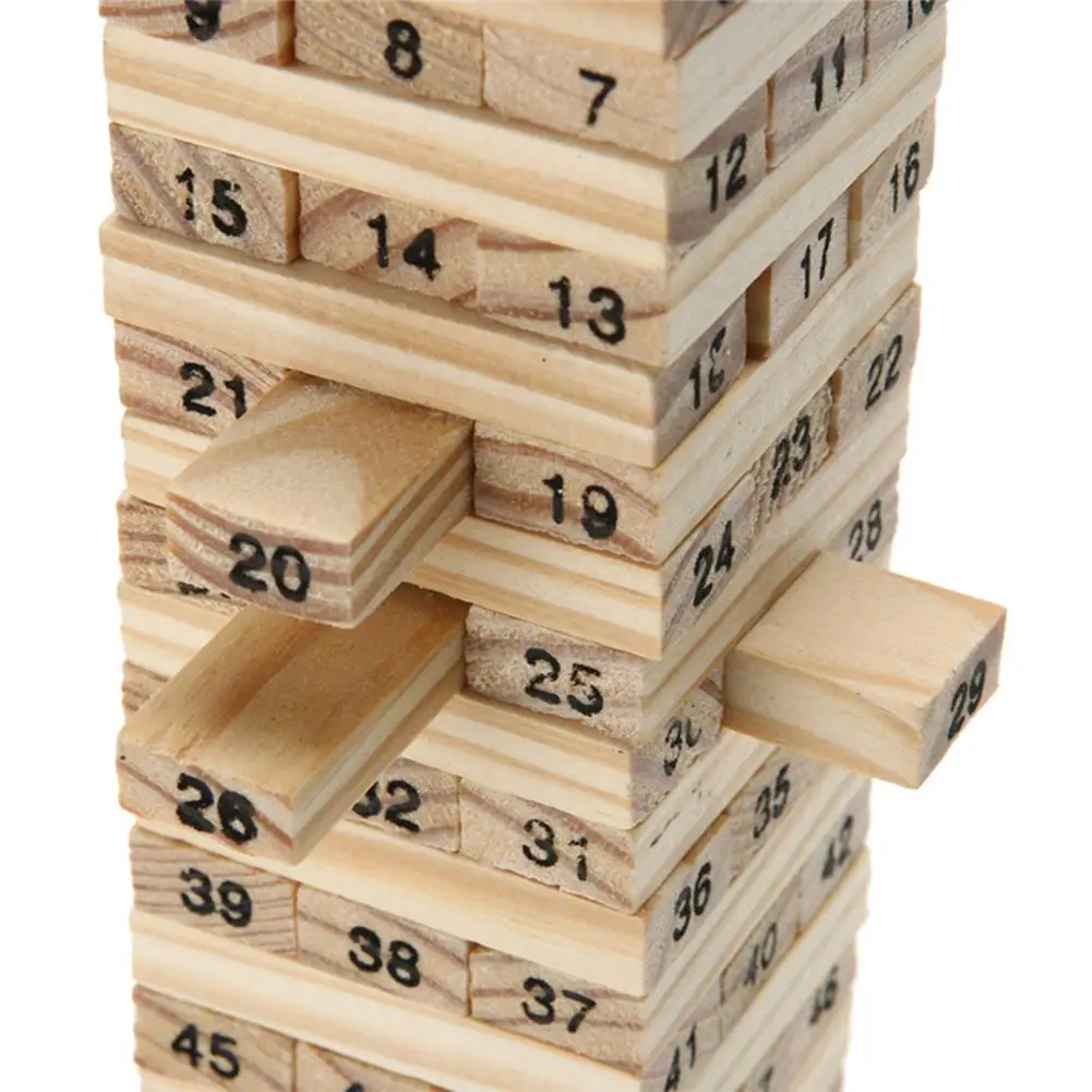 Wooden Tower Wood Toy Domino Stacker Extract Figure Blocks Game Healthy Funny Children's Toy Draw Block Playing Wholesale
Wooden Tower Wood Toy Domino Stacker Extract Figure Blocks Game Healthy Funny Children's Toy Draw Block Playing Wholesale