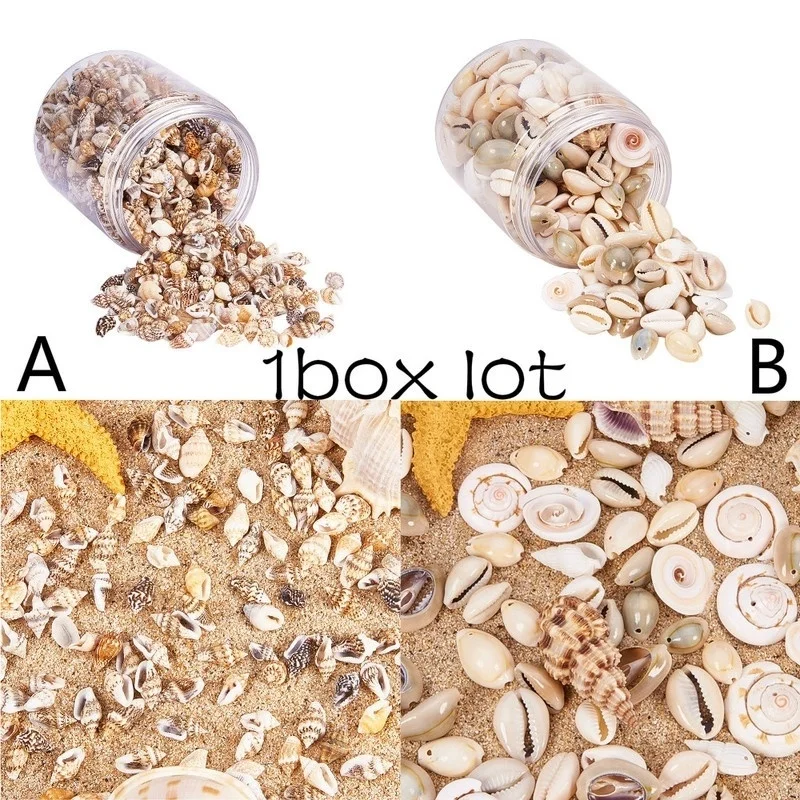 1 Box Natural Shell Conch Ornaments Accessories Parts Diy Material Jewelry Components Seashells Beach Wedding Decorations
1 Box Natural Shell Conch Ornaments Accessories Parts Diy Material Jewelry Components Seashells Beach Wedding Decorations
