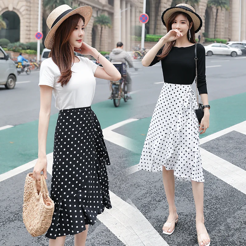 Customize Made Women Plus Size 3XS-10XL Casual Retro Vintage Polka Dot Print Irregular Wrap Skirt Lady's Midi Mermaid Skirts
Customize Made Women Plus Size 3XS-10XL Casual Retro Vintage Polka Dot Print Irregular Wrap Skirt Lady's Midi Mermaid Skirts